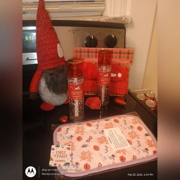 Bath & Body Works peppermint bark truffle Bundle New - Picture 4 of 5